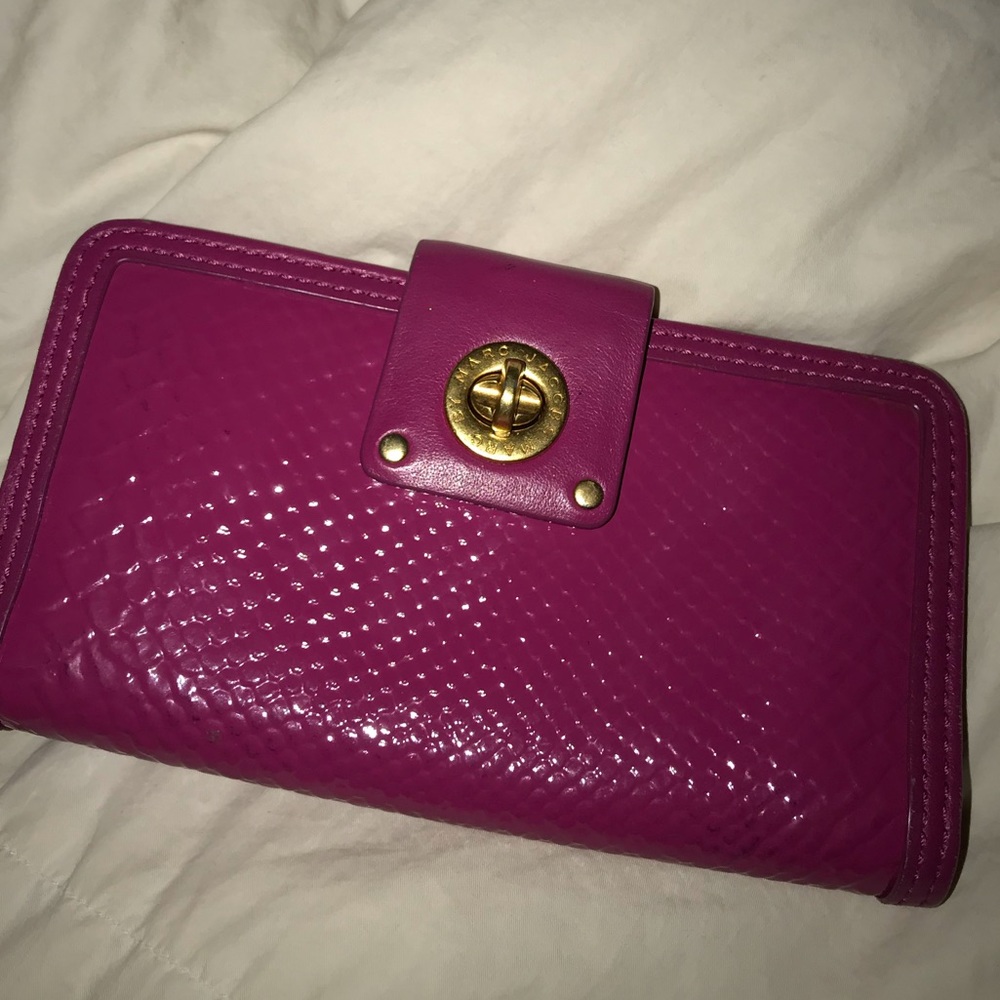 Fuschia Snake Marc by Marc Jacobs wallet